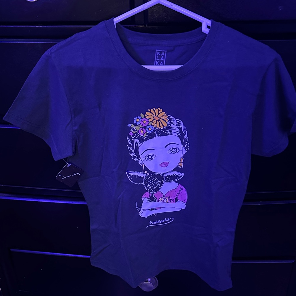 Kids Graphic Tee - Navy Blue